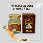 NƯỚC YẾN SÀO HNEST - NHÂN SÂM